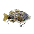 PVC Soft Tail Sub Bait 4-Section Tilapia Sub Multi Section Artificial Bait Freshwater Sub Bait