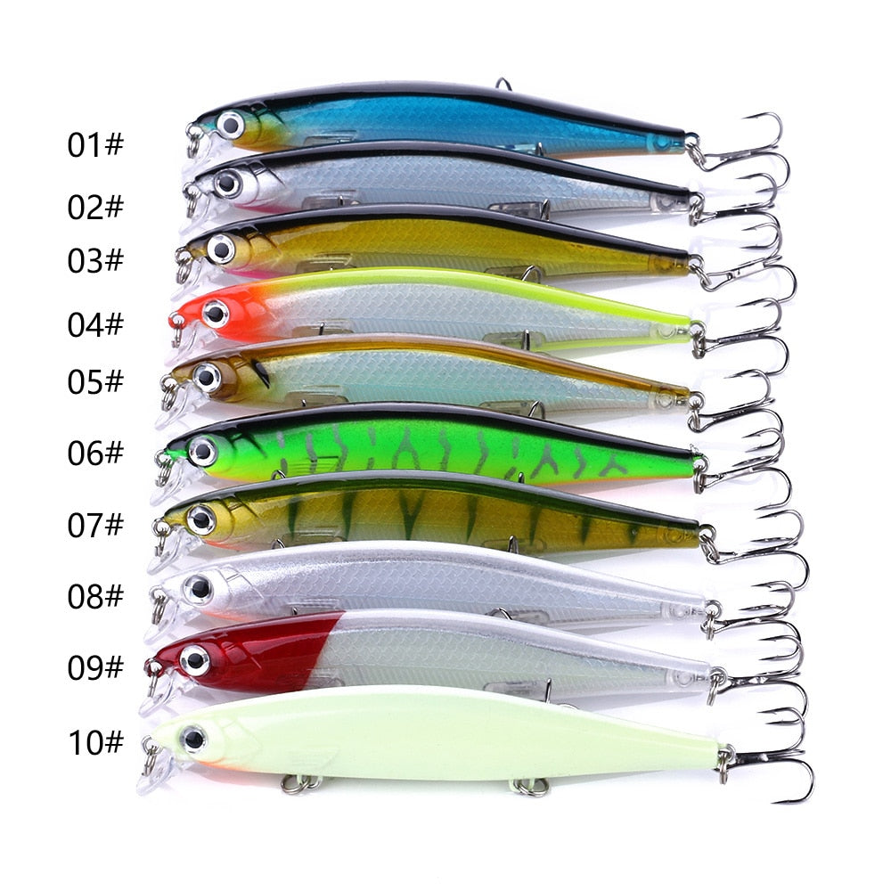 110mm 13g Swimbaits Bass Big Fish Fishing lure sinking Floating Wobblers Hard bait Crankbait Minnow Lure for pike Fishing tackle