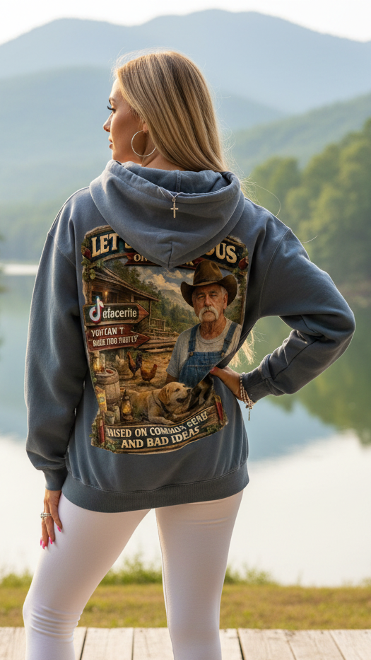 Heavyweight Sunfade Oversized Hoodie